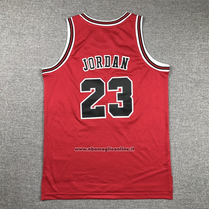 Maglia Bambino Chicago Bulls Michael Jordan #23 Mitchell & Ness 1997-98 NBA Finals Rosso